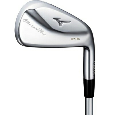 【中古】 MIZUNO(ミズノ) ゴルフクラブ ミズノプロ 245 アイアン6本組(No.5-9、PW) メンズ 右打用 【カタログ純正シャフト装着モデル】 TRAVIL IRON 85 カーボンシャフト 硬さ/S 5KJFS333