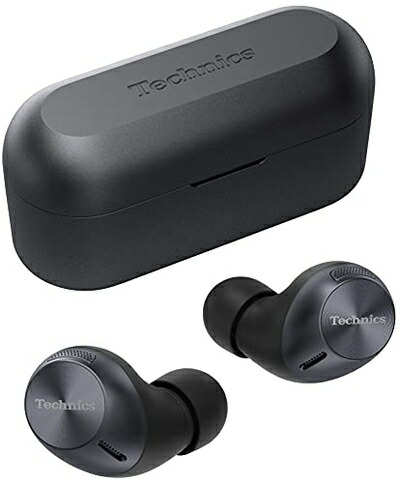 【中古】 テクニクス ワイヤレスイヤホン EAH-AZ40-K ブラック bluetooth マルチポイント IPX4 アプリ対応