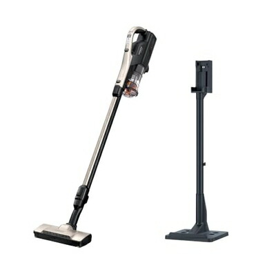 【中古】 日立(HITACHI) 掃除機 パワかる コードレス スティッククリーナー PV-BL50J N シャンパンゴールド 本体日本製 軽量ボディ 自走式
