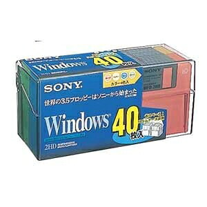 【中古】 SONY 40MF2HDQDVX DOS/V対応 2HD 3.5インチ フロッピー