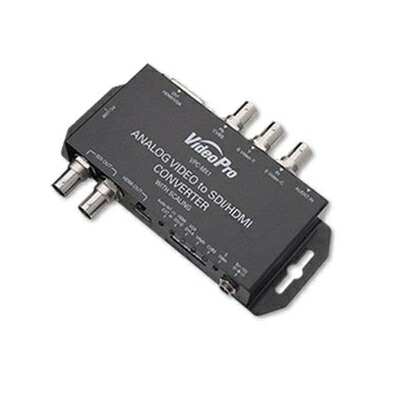 【中古】 MEDIAEDGE 媒体境界線 ANALOG to HDMI/SDI変換器 アップ・ダウンコンバート/ひな形割り合い 取り替えっこ相応うひな形 VPC-MX1