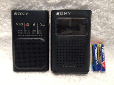 【中古】 SONY ラジオ受信機NIKKEI /MWポケッタブルラジオ ICR-N1