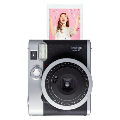 【中古】 富士フイルム(FUJIFILM) インスタントカメラ チェキ instax mini 90 ネオクラシック ブラック INS MINI 90 NC|ベアホームズ