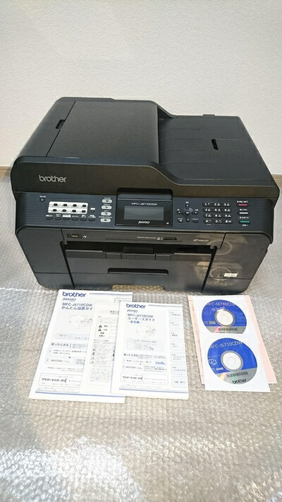【中古】 Brother A3インクジェットFAX複合機 JUSTIO MFC-J6710CDW