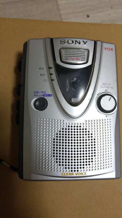 【中古品】SONY カセットコーダー TCM-410(中古品) 楽天市場】【中古】SONY カセットコーダー TCM-410 : ムジカ