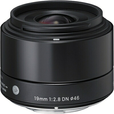 【中古】 SIGMA 単焦点広角レンズ Art 19mm F2.8 DN ブラック ソニーEマウント用 ミラーレスカメラ専用 929749