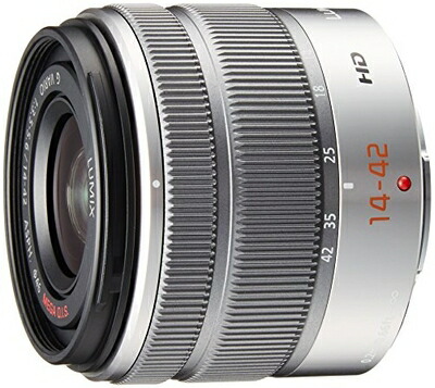 【中古】 パナソニック 標準ズームレンズ マイクロフォーサーズ用 ルミックス G VARIO 14-42mm/F3.5-5.6 II ASPH./MEGA O.I.S. シルバー H-FS1442A-S