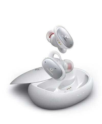 【中古】 Anker Soundcore Liberty 2 Pro（ワイヤレスイヤホン Bluetooth 5.0）【完全ワイヤレスイヤホン / IPX4防水規格 / 最大32時間音楽再生 / Qualcomm aptX / ワイヤレス充電対応 / Siri対応 / マイク内蔵 / PSE認証済】ホワイト