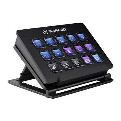 【中古】 Elgato Stream Deck【15手がかり取り合わせ】ライブコンテンツ仕立て上げる用の制御装置 持参者向けデバイス OBS/Streamlabs/Twitch/YouTube協同(自然調整能力のあるな照明ランプ付き添い人)Windows 10/macOS(10.13とそこ以後)相応う