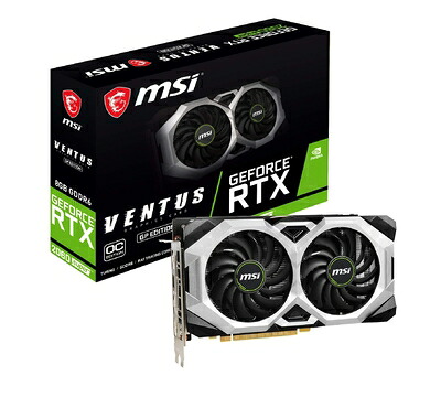 【中古】 MSI GeForce RTX 2060 SUPER VENTUS GP OC/A グラフィックスボード VD7261