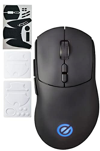 【中古】 エレコム ゲーミングマウス ワイヤレス 無線2.4GHz/有線両対応 V custom VM600PE 充電式 8ボタン DPI26000 650IPS 50G 距離センサー搭載 75g グリップシート付属 M-VM600PBK ブラック｜ベアホームズ 7,452円