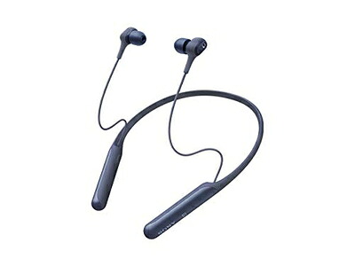 【中古】 ソニー ワイヤレスノイズキャンセリングイヤホン WI-C600N : Bluetooth対応/ Amazon Alexa搭載 /モデル/apt-x対応 2019年モデル / マイク付き /ブルー WI-C600N LM