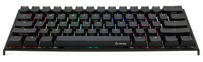 【中古】 Ducky One 2 Mini RGB 60% version メカニカルゲーミングキーボード (Cherry MX Silver)