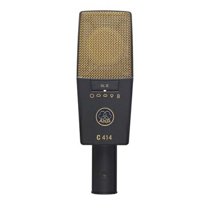 【中古】 AKG C414 XL II サイドアドレス型 コンデンサーマイクロホン
