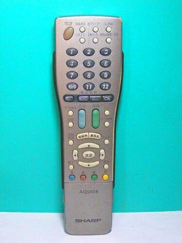 【中古】 シャープ テレビリモコン GA464WJSA