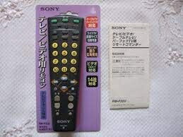 【中古】 SONY テレビ・ビデオ用リモコン 14社対応 ＲＭ－P32U