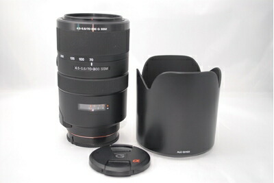 【中古】 ソニー SONY 望遠ズームレンズ 70-300mm F4.5-5.6 G SSM フルサイズ対応 38,200円