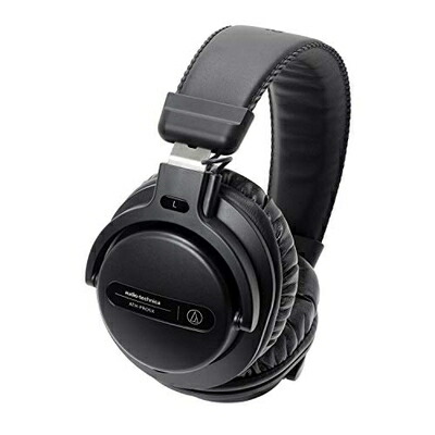 【中古】 オーディオテクニカ ATH-PRO5X BK ヘッドホン 有線 DJ 密閉型ブラック