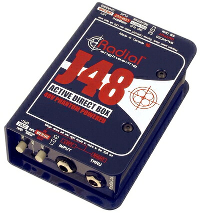 【中古】 Radial ラジアル アクティブDIボックス J48 【国内正規輸入品】｜ベアホームズ