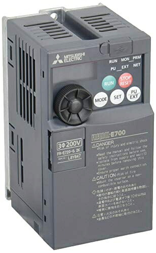 【中古】 三菱電機 汎用インバータ FREQROL-E700 FR-E720-0.2K