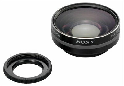 【中古】 ソニー SONY ビデオカメラ用 ワイドコンバージョンレンズ HANDYCAM HDR-CX550V/XR550V/CX370V/XR350V/CX170/XR150対応 VCL-HGA07B