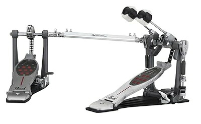 【中古】 Pearl パール ドラムペダル ツインペダル ELIMINATOR REDLINE P-2052C