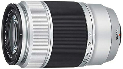 【中古】 富士フイルム(FUJIFILM) X 取り替えっこ水晶体 フジノン 望遠レンズ 望遠 パウダーコンパクト XC50-230粍 手ブレ手を加える 絞り輪っか しろがね色 F XC50-230MMF4.5-6.7 OIS II しろがね色