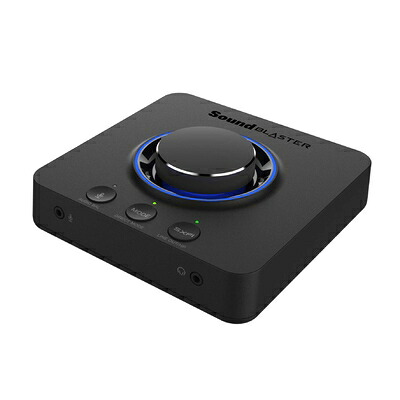 【中古】 Creative Sound Blaster X3 PS4/PS5/Nintendo Switch使用可能 Super X-Fi搭載USB DAC 最大32bit/192kHz ハイレゾ再生 PCで最大7.1ch再生 SB-X-3
