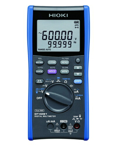 【中古】 HIOKI (日置電機) デジタルマルチメータ DT4281 (最上位モデル) テスター DMM 日本製