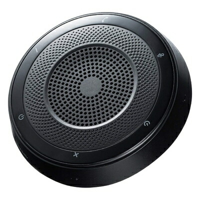 【中古】 サンワダイレクト 会議用マイクスピーカー Bluetooth/USB/AUX接続 WEB会議用 Teams Zoom 360°集音 ノイズキャンセリング 400-BTMSP1