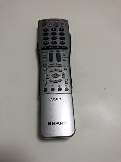 【中古】 シャープ(AQUOS)純正リモコン GA765WJSA (0106380299)