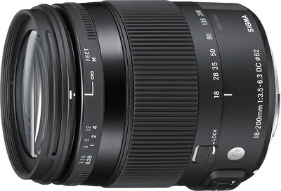 【中古】 SIGMA 18-200mm F3.5-6.3 DC MACRO HSM | Contemporary C014 | Pentax Kマウント | APS-C/Super35