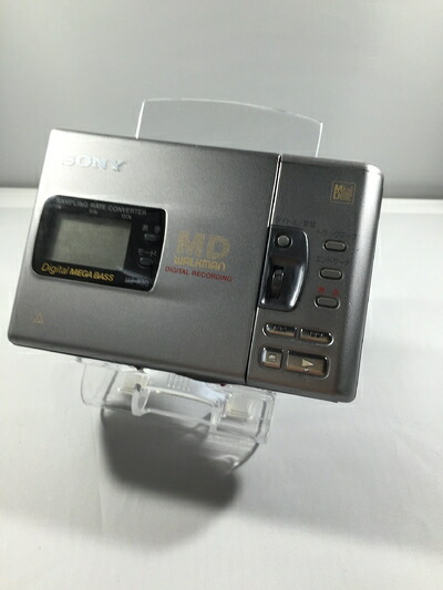 【中古】 SONY ソニー MZ-R30-S シルバー ポータブルMDレコーダー （録音/再生兼用機/録再/MDウォークマン）