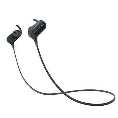 【中古】 ソニー ワイヤレスイヤホン MDR-XB50BS : 防滴/スポーツ向け Bluetooth対応 マイク付き ブラック MDR-XB50BS B
