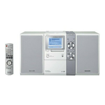 【中古】 cd md コンポ オーディオコンポ SC-PM770 SDステレオシステム ブラックCD MD SDカセット AM FMラジオ