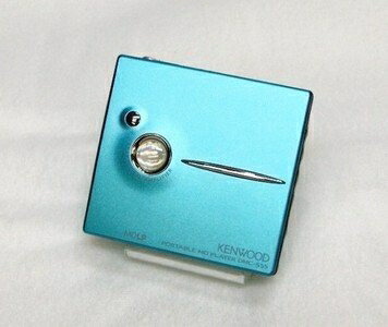 【中古】 KENWOOD ケンウッド DMC-S55-L（ブルー） ポータブルMDプレーヤー MDLP対応 （MD再生専用機/MDウォークマン）