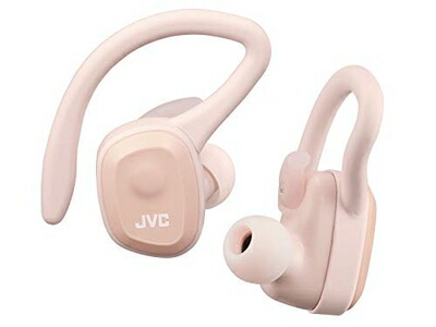 【中古】 JVCケンウッド JVC HA-ET45T-P 完全ワイヤレスイヤホン 本体質量7.4g小型軽量ボディ最大14時間再生 防水防塵仕様 Bluetooth Ver5.0対応 スポーツ向け ピンク