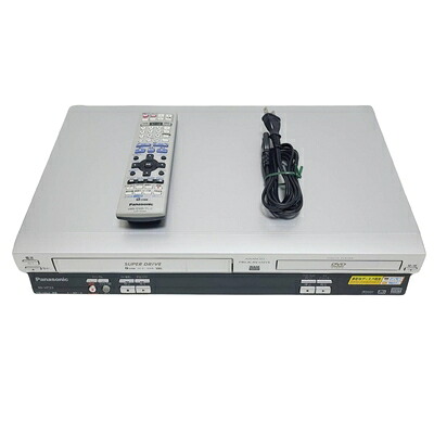 【中古】 Panasonic ビデオ一体型DVDプレーヤー NV-VP33-S｜ベアホームズ 16,759円