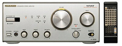 【中古】 ONKYO INTEC205 プリメインアンプ A-909X(S)