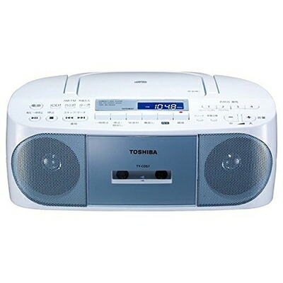 【中古】 東芝 ラジカセ TY-CDS7(L)[ブルー]｜ベアホームズ