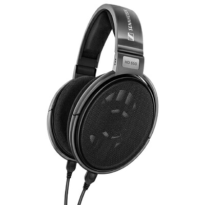 【中古】 ゼンハイザー(Sennheiser) ヘッドホン 有線 HD 650 ガンメタブラック 開放型 オープン型 高性能トランスデューサー 超軽量ボイスコイル ベントマグネットシステム 【国内正規品】
