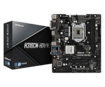 【中古】 ASRock Intel H310チップ搭載 Micro ATX マザーボード H310CM-HDV/M.2