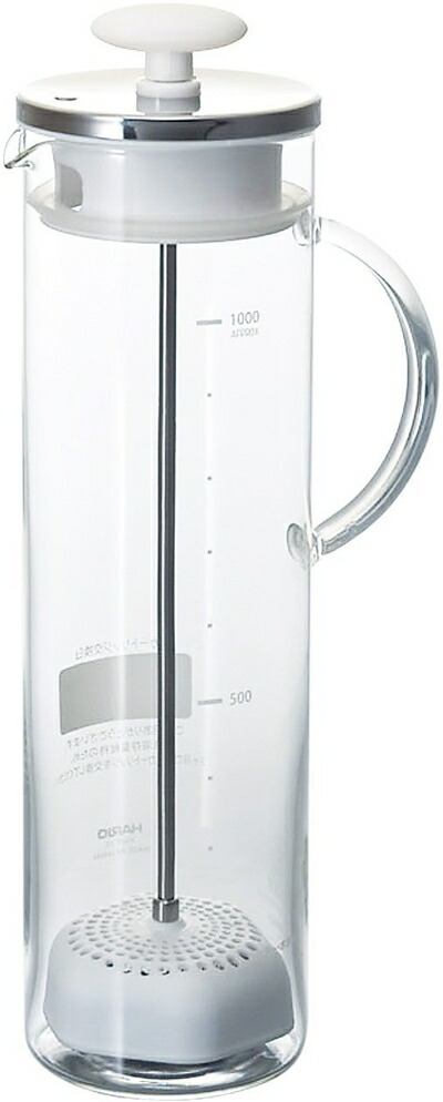 【中古】 HARIO ( ハリオ ) 水素水ポット 1,000ml (カートリッジ1個付) HWP-10