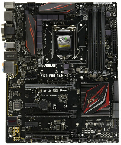 【中古】 ASUSTeK Intel Z170搭載 ゲーミングマザーボード LGA1151対応 Z170-PRO GAMING 【ATX】