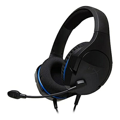 【中古】 HyperX Cloud Stinger Core ゲーミングヘッドセット インラインオーディオコントロール付 PS5/PS4/PC/Xbox/Switch/スマホ HX-HSCSC-BK 在宅勤務 テレワーク ビデオ会議 リモートワーク ( 4P5J8AA )