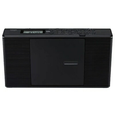 【中古】 東芝(TOSHIBA) TY-C260-K AUX (ブラック) CDラジオ ワイドFM対応
