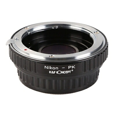 【中古】 K&F Concept レンズマウントアダプター KF-NFK (ニコンFマウントレンズ → ペンタックスKマウント変換)