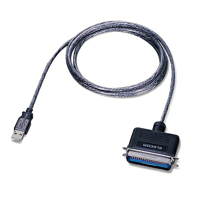 【中古】 エレコム(ELECOM) ELECOM USB to パラレルプリンタケーブル 1.8m グラファイトUC-PGT