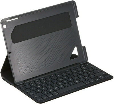 【中古】 ロジクール 経口避妊薬鍵盤 iK1052BK 黒いこと Bluetooth 鍵盤一体型入れもの iPad 第5時人 FOLIO 国内置き目品 間製造業者