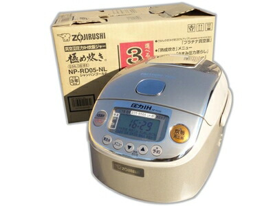 楽天市場】【中古】 ZOJIRUSHI 真空圧力IH炊飯ジャー 【3合炊き